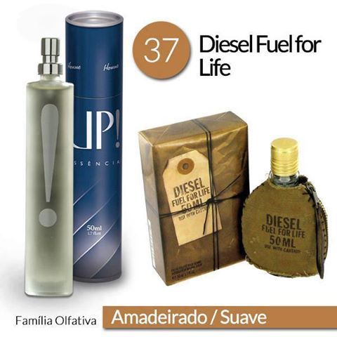 Diesel Fuel For Life- UP 37  masculino